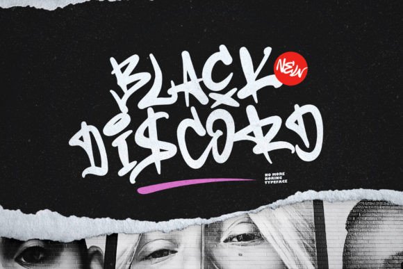 Black Discord: A Street Art Font Review for Urban Branding