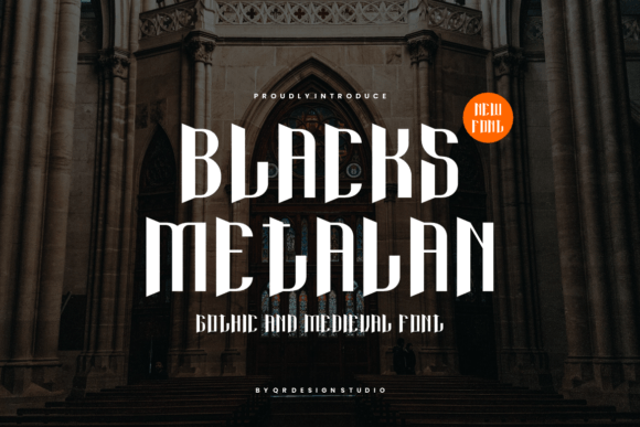Blacks Metalan: A Bold Blackletter Font for Web Design