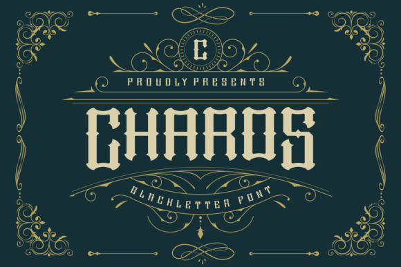 Charos: A Modern Blackletter Font for Web Design