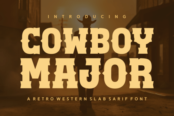 Cowboy Major: A Bold Blackletter Font for Editors