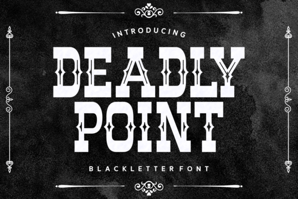 Deadly Point: A Gothic Tattoo Font Review