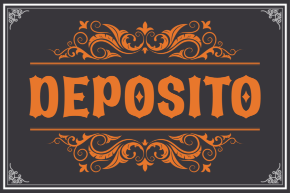 Deposito: A Powerful Blackletter Font for Modern Web Design