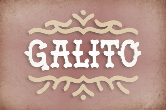 Galito: A Playful Blackletter Font for Modern Web Design
