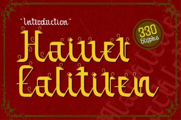 Haiver Ealitiren: A Modern Blackletter Font Review