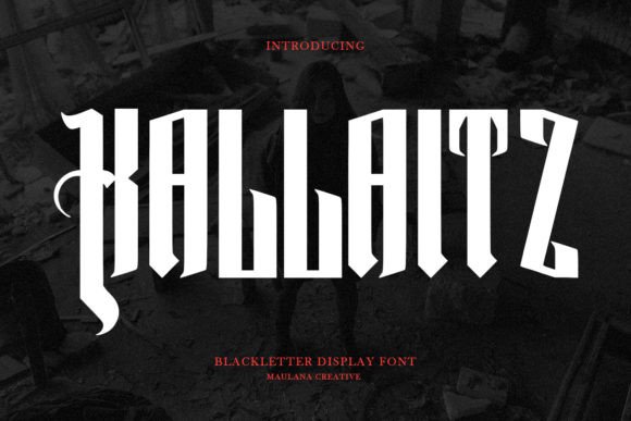 Kallaitz: A Blackletter Display Font for Bold Campaigns