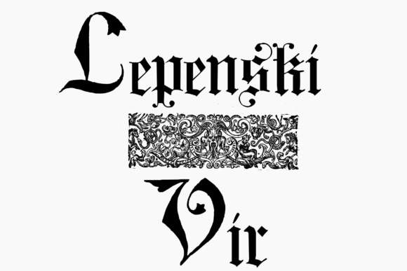 Lepenski Vir: A Bold Blackletter Font Review