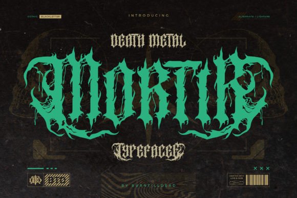 Mortir: A Bold Blackletter Font for Editorial Impact
