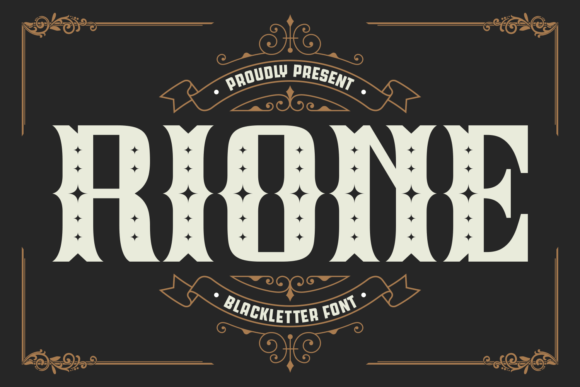 Rione: A Modern Blackletter Font for Your Brand